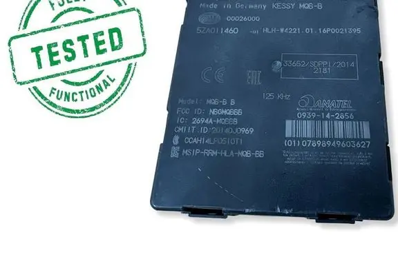 Volkswagen PASSAT B8 Keyless (KESSY) go control unit/module 5ZA011460 3Q0959435B