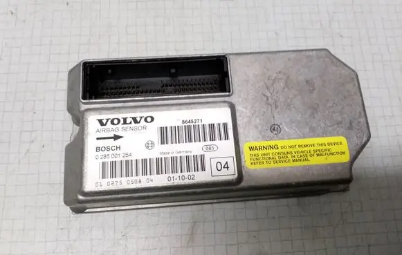 Volvo S60 Airbag control unit/module 0285001254 8645271