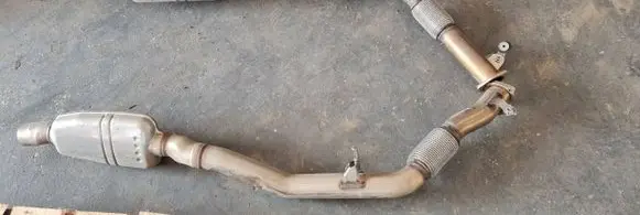 Audi RS Q8 Exhaust gas pipe 4M0253299AR 4M0253300AR 4M0253211K