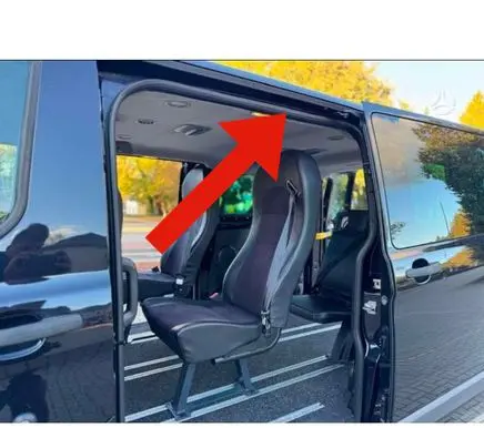 Ford Transit Custom Sliding door rubber seal