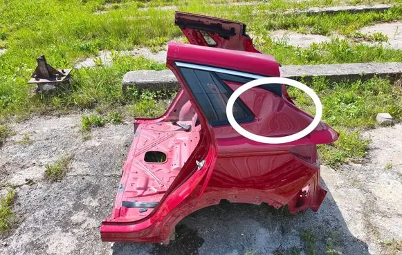 Opel Grandland X Rear quarter panel