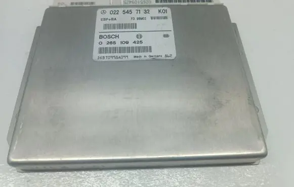 Mercedes-Benz A W168 ESP (stability system) control unit 0225457132 0265109425 A0225457132