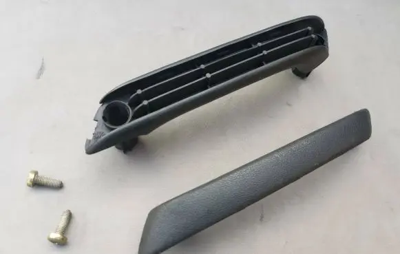 Volkswagen Golf II Front door interior handle trim 191867180