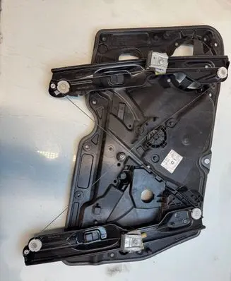 Volkswagen Golf VI Front window lifting mechanism without motor 5K1837730Q 01394236