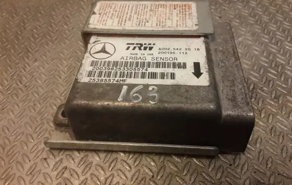 Mercedes-Benz ML W163 Airbag control unit/module 0025422018
