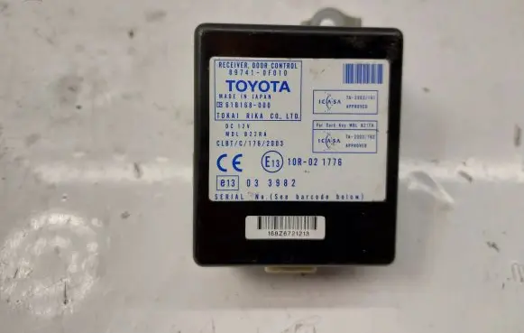 Toyota Corolla Verso AR10 Door control unit/module 897410F010 61B168000