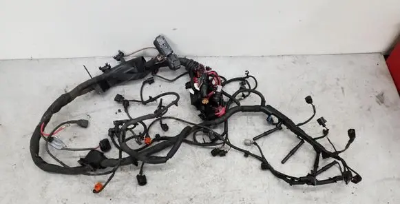 Audi A6 S6 C7 4G Engine installation wiring loom 4G2971072FG