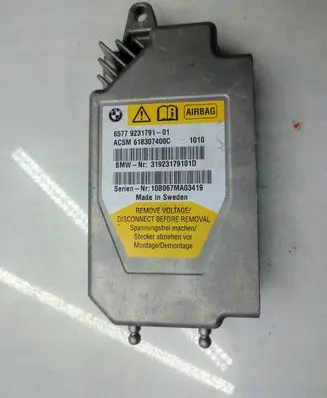 BMW 5 F10 F11 Airbag control unit/module 9231791 618307400C 31923179101D