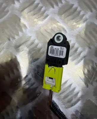 Airbag deployment crash/impact sensor