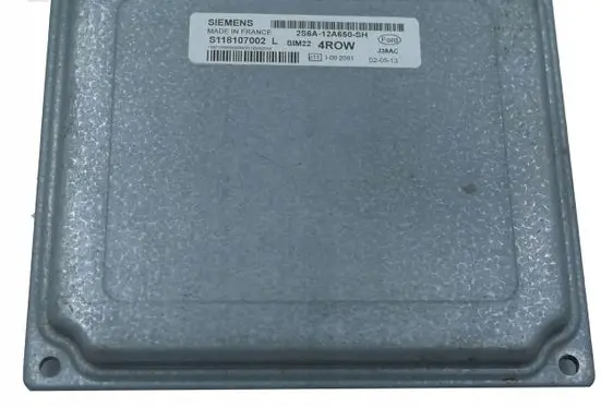 Ford Focus Engine control unit/module S118107002L 4ROW 2S6A12A650SH
