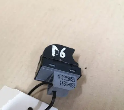 Audi A6 S6 C6 4F Electric window control switch 4F0959855