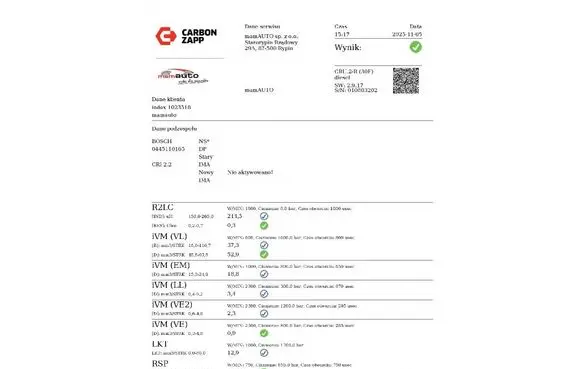 Opel Vectra C Fuel injector 0445110165