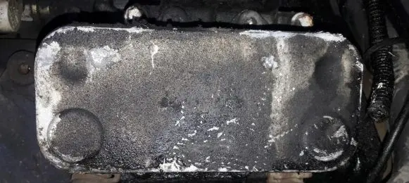 Opel Vectra B Engine oil radiator 