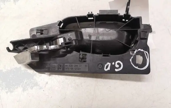 Peugeot 307 Rear door interior handle 9643604477