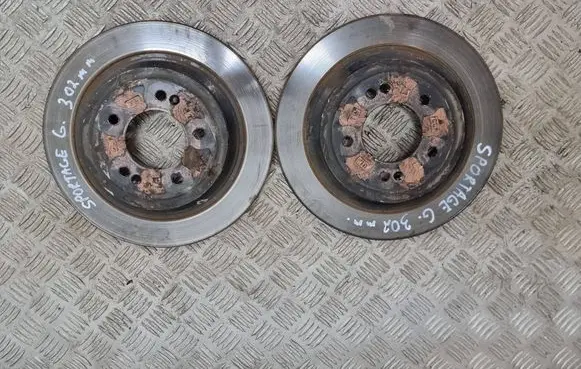 KIA Sportage Rear brake disc