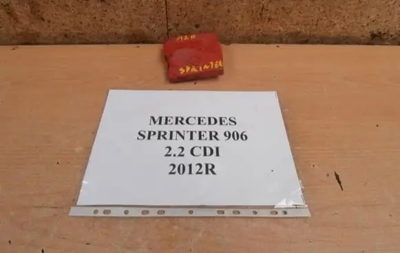 Mercedes-Benz Sprinter W906 Positive cable (battery) A2125400581