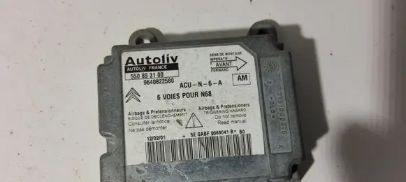 Citroen Xsara Picasso Airbag control unit/module 9640822580 550893100