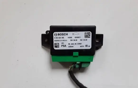 Peugeot 308 Parking PDC control unit/module 9675749680