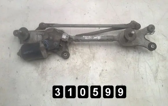 Honda Stream Front wiper linkage and motor 1592005361