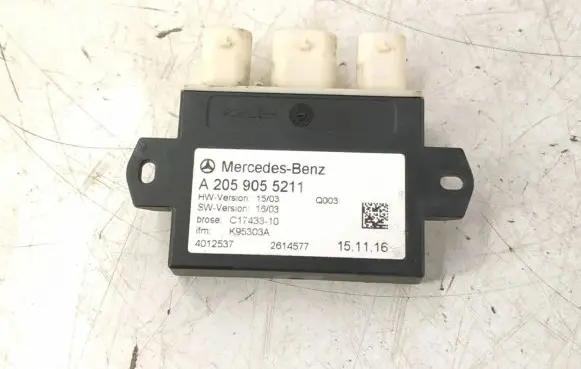 Tailgate/trunk control unit/module