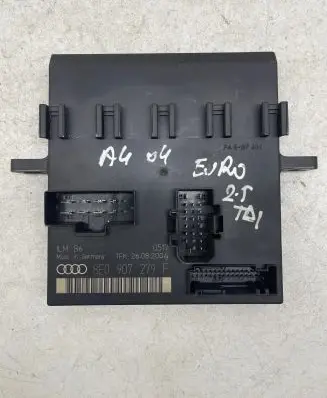 Audi A4 S4 B6 8E 8H Comfort/convenience module 8E0907279F