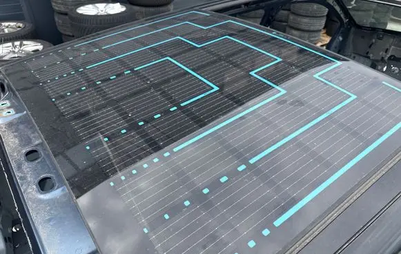 Fisker Ocean Sunroof glass