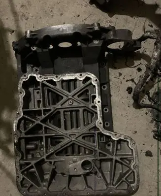 Jaguar S-Type Oil sump 4R8Q6U004EB