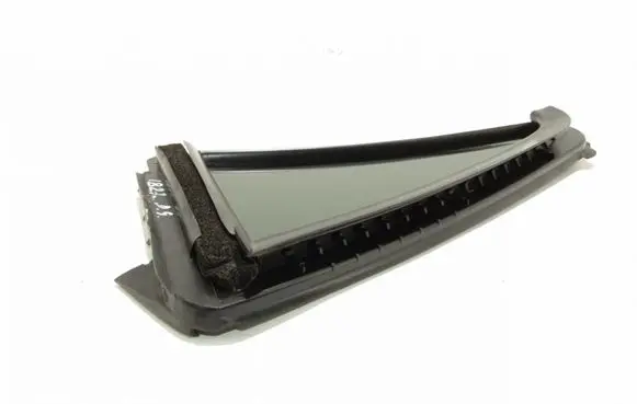 Rear vent window glass