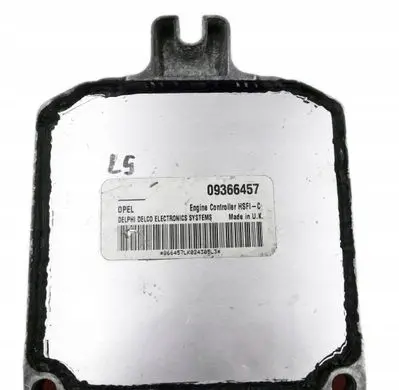 Opel Zafira A Engine control unit/module 09366457