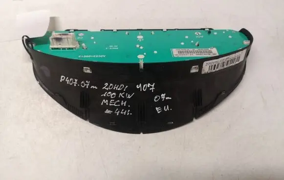 Peugeot 407 Speedometer (instrument cluster) 89661232 A2C53119645 9658138280