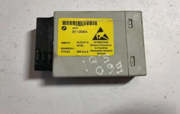 BMW 5 E60 E61 Center console control module 9113064 80049003