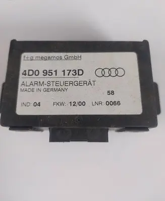 Audi A4 S4 B7 8E 8H Alarm control unit/module 4D0951173D
