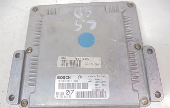 Citroen C5 Engine control unit/module ECU 9653184380