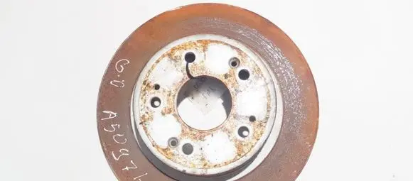 Honda Accord Rear brake disc neventiliuojamas