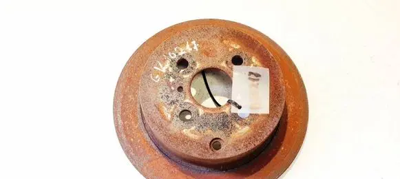 Toyota Yaris Verso Rear brake disc neventiliuojamas