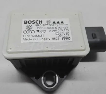 Audi RS4 ESP acceleration yaw rate sensor 8R0907637B 0265005853
