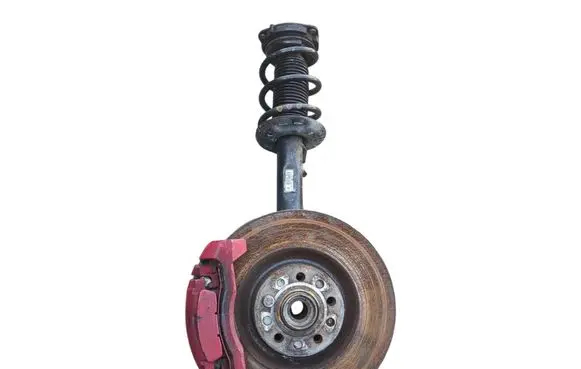 Seat Leon (1P) Front shock absorber with coil spring 1T0413031HS