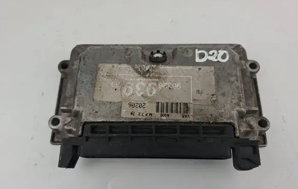 Peugeot 206 Engine control unit/module 9632693980 0261206216