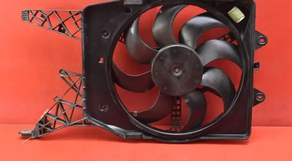 Opel Corsa D Electric radiator cooling fan 466119570