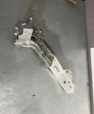 Mercedes-Benz GLC X253 C253 Radiator support slam panel bracket A2536203800 T49415AH 0509170678