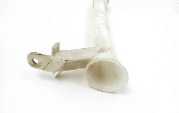 Nissan Juke I F15 Window washer liquid tank fill tube 