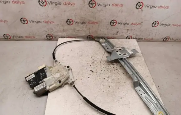 Citroen C4 I Rear door window regulator with motor 9657133880 997046104