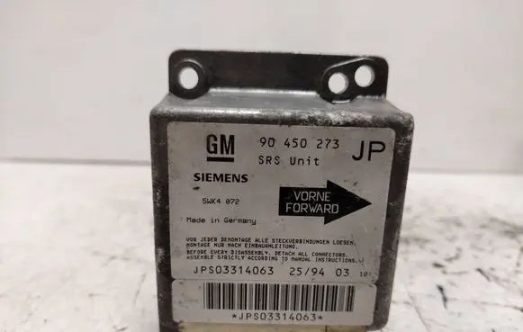 Opel Astra F Airbag control unit/module 5WK4072 JPS03314063 90450273