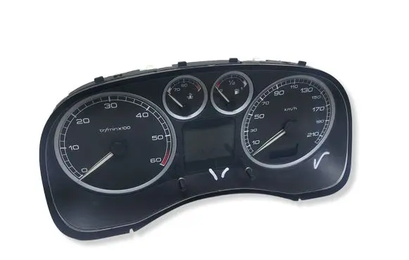 Peugeot 307 Speedometer (instrument cluster) 9636708880EKASACJ 9636708880E