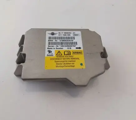 Mini Cooper Countryman R60 Airbag control unit/module 9809354