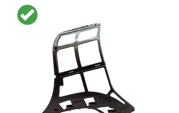 Volkswagen Eos Rear bumper mounting bracket 1Q0807378