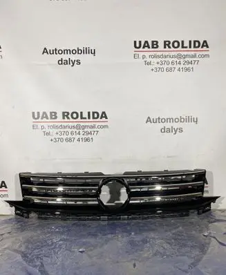 Volkswagen Caddy Front bumper upper radiator grill