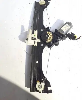 Fiat 500 Front door window regulator with motor