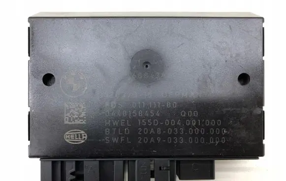 BMW 3 F30 F35 F31 Tow bar trailer control unit/module 