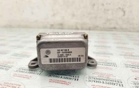 Volkswagen Touran I ESP acceleration yaw rate sensor 1K0907655B